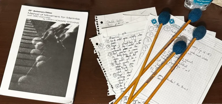 Method of Movement for Marimba by Leigh Howard Stevens